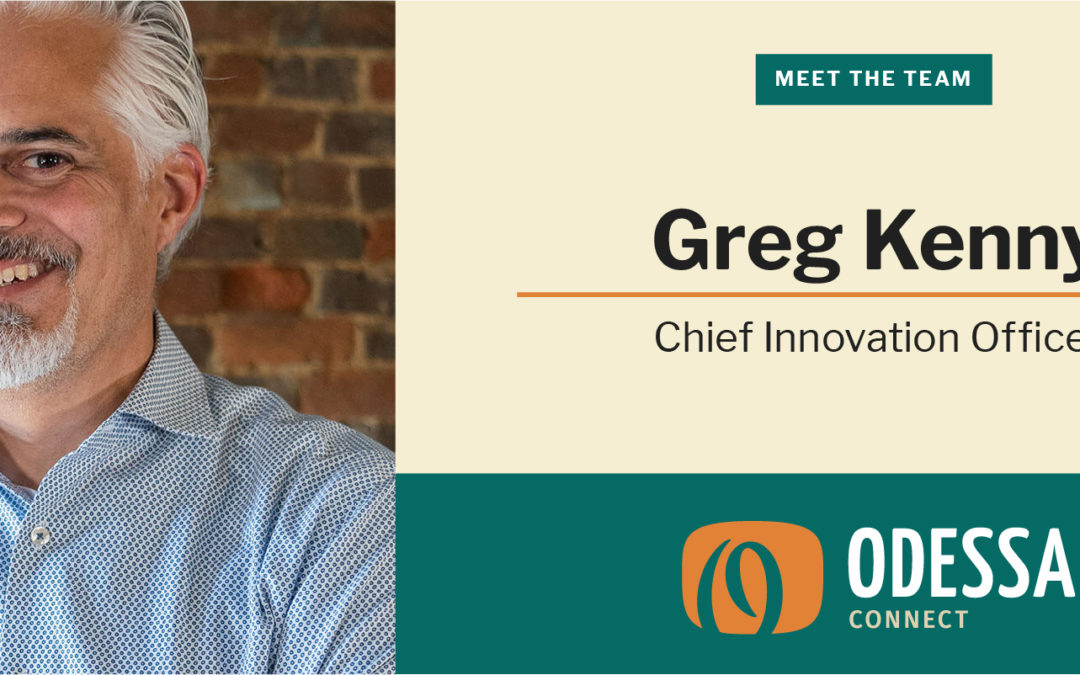 Introducing:  Chief Innovation Officer, Greg Kenny